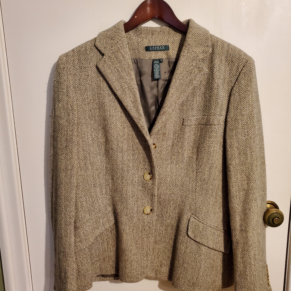 Ralph Lauren Vintage Herringbone Tweed